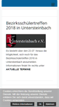 Mobile Screenshot of korbball-bayern.de